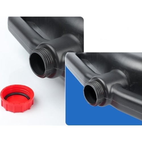 Skysčių surinkimo bakas 15l su kamščiais