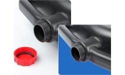 Skysčių surinkimo bakas 15l su kamščiais