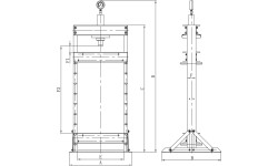 Hidraulinis presas Bernardo WK 20 FH Pro