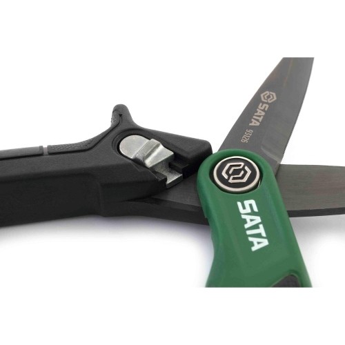 Rubber grip heavy duty scissors 180mm