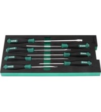 Tray. Screwdriver set 7pcs (pl./PH)