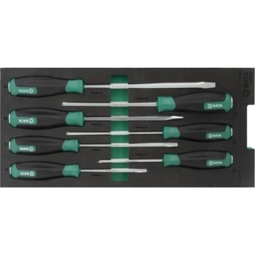 Tray. Screwdriver set 7pcs (pl./PH)