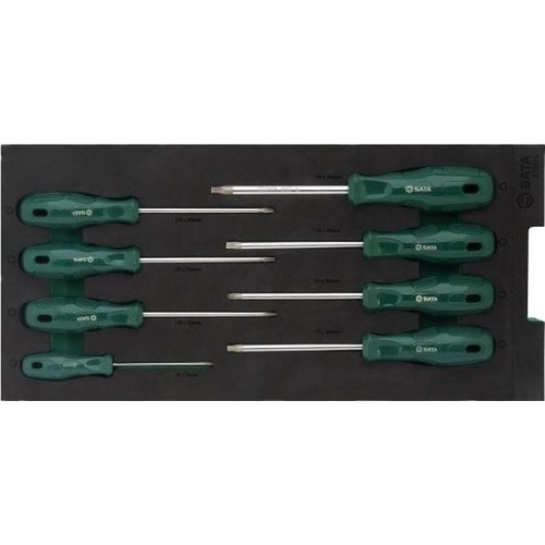 Tray. Screwdriver set 8pcs (torx)