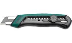 Peilis (gumuotas) su keičiama geležte 25mm