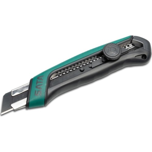 Peilis (gumuotas) su keičiama geležte 25mm