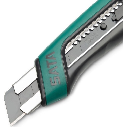 Peilis (gumuotas) su keičiama geležte 25mm