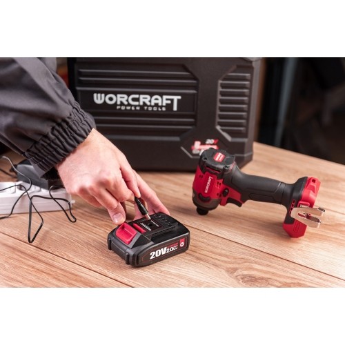 Li-ion Brushless Cordless Impact Driver 1/4'' HEX 20V (BMC)