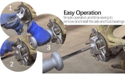 Atbulinis plaktukas su priedais 9vnt.