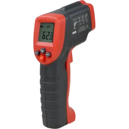 Infraraudonųjų spindulių termometras skaitmeninis / pirometras 550°C