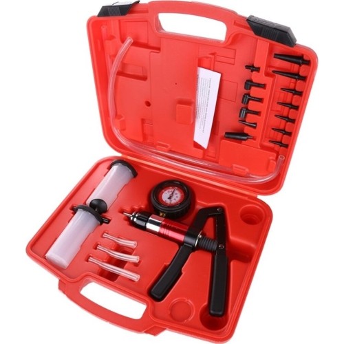 Vacuum & pressure test and brake bleeding kit