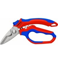 Angled electricians scissors KNIPEX