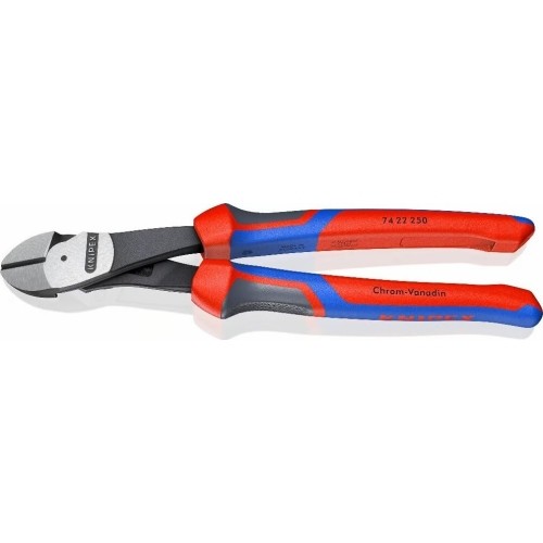 Šoninio kirpimo jėgos replės (ergonomiška rankena) 250mm KNIPEX