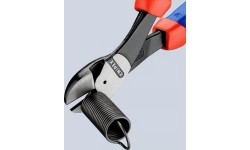 Šoninio kirpimo jėgos replės (ergonomiška rankena) 250mm KNIPEX