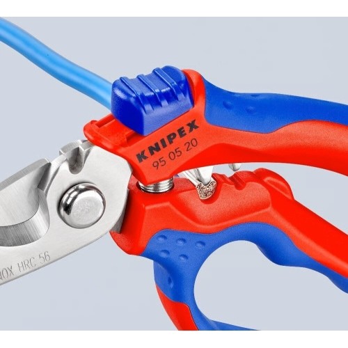 Žirklės lenktos elektrikams KNIPEX