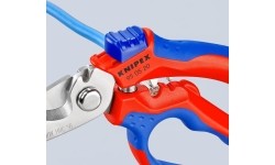 Žirklės lenktos elektrikams KNIPEX