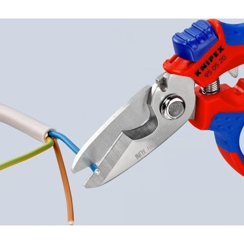 Žirklės lenktos elektrikams KNIPEX