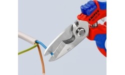 Žirklės lenktos elektrikams KNIPEX