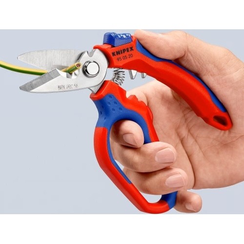 Žirklės lenktos elektrikams KNIPEX