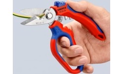 Žirklės lenktos elektrikams KNIPEX