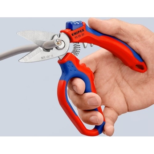 Žirklės lenktos elektrikams KNIPEX