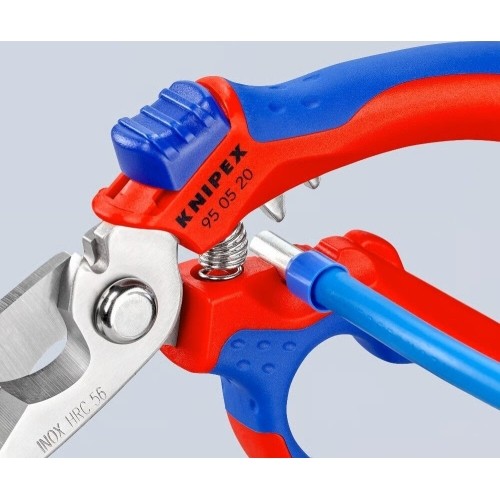Žirklės lenktos elektrikams KNIPEX