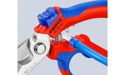 Žirklės lenktos elektrikams KNIPEX