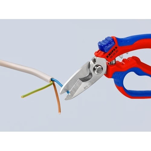 Žirklės lenktos elektrikams KNIPEX