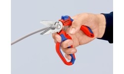 Žirklės lenktos elektrikams KNIPEX