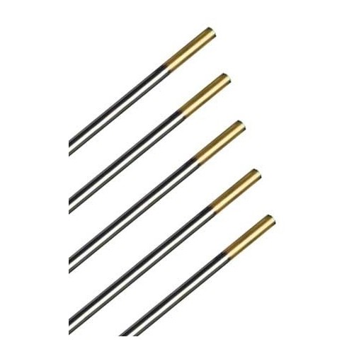 TIG volframo elektrodas WL15 Ø3.2mm X 175mm (1 vnt.), auksinis