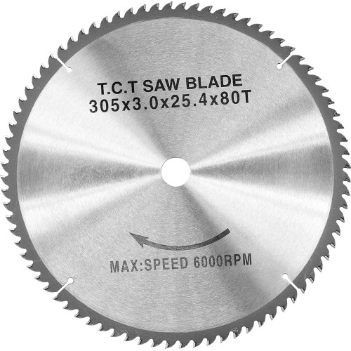 Carbide sawblade WZ, 305 x 3,0 x 25,4 mm, 80T
