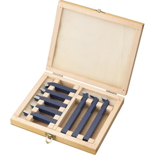 Carbide turning tool set 12 mm, 8-pcs.