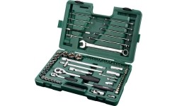 1/4" + 1/2" Dr. Socket wrench set 76pcs.