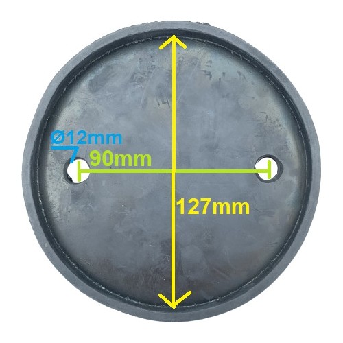 Rubber pad for hydraulic lift U-T50E and U-T60EB