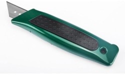 Trapecinis peilis cinkuoto metalo su keičiama geležte 19mm ir 5 peiliukais