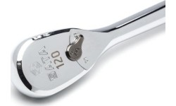 Dr. Quick-release ratchet (oval head, metal handle) set 3pcs, 60 teeth 120XP