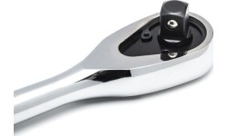 Dr. Quick-release ratchet (oval head, metal handle) set 3pcs, 60 teeth 120XP