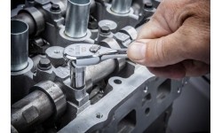 Dr. Quick-release ratchet (oval head, metal handle) set 3pcs, 60 teeth 120XP