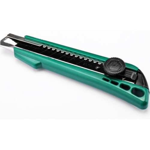 Peilis plastikine rankena su keičiama geležte 18mm