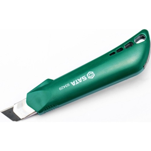 Peilis plastikine rankena su keičiama geležte 18mm