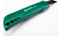 Peilis plastikine rankena su keičiama geležte 18mm