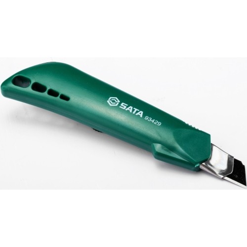 Peilis plastikine rankena su keičiama geležte 18mm