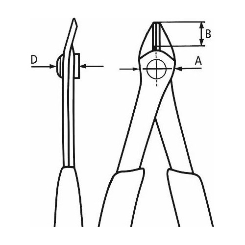 Electronic super knips 140mm KNIPEX
