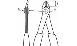 Electronic super knips 140mm KNIPEX
