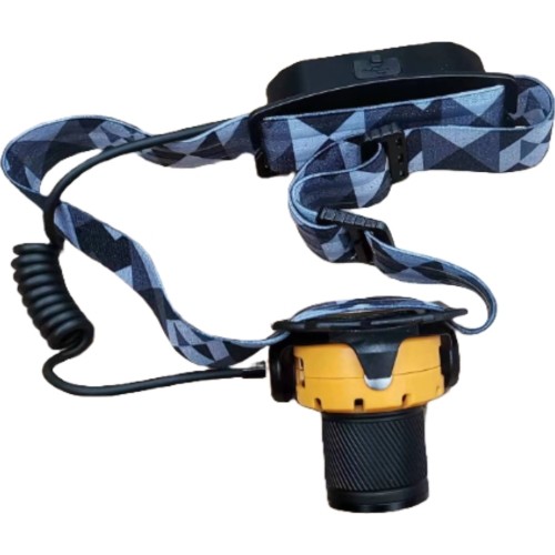 Prožektorius darbui COB (ant galvos, įkraunamas) 5050K