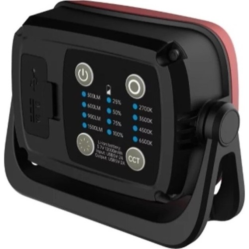 Šviestuvas nešiojamas COB (15W) (įkraunamas)