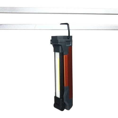 Prožektorius darbui COB (4W) + SMD (įkraunamas)
