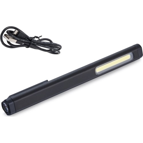 Prožektorius darbui  COB (3W) (įkraunamas) su lazeriu