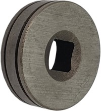 Wire feeder guide roller 25x8 (7x7)mm MIG 180FL, MIG 130F, MIG 140 FLUX - Knurled (for self-striping wire)