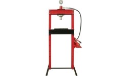 Hydraulic shop press with gauge 20t
