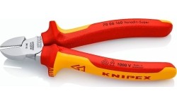 Šoninio kirpimo replės elektrikui 160mm (1000V) KNIPEX
